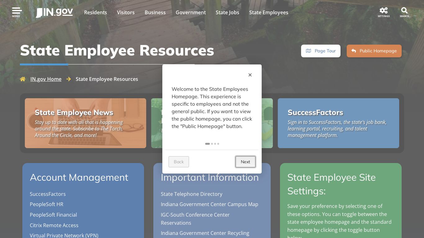 State Employee Resources | IN.gov - Indiana